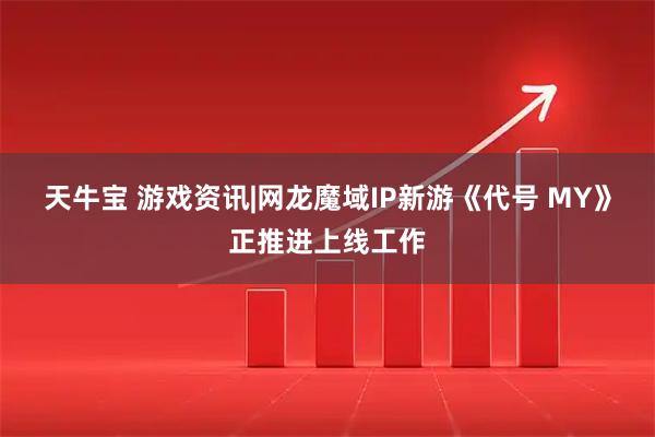 天牛宝 游戏资讯|网龙魔域IP新游《代号 MY》正推进上线工作