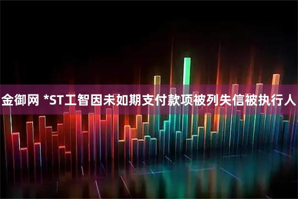 金御网 *ST工智因未如期支付款项被列失信被执行人