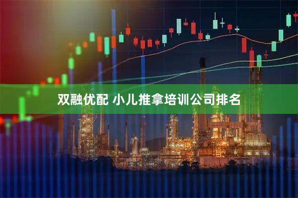 双融优配 小儿推拿培训公司排名