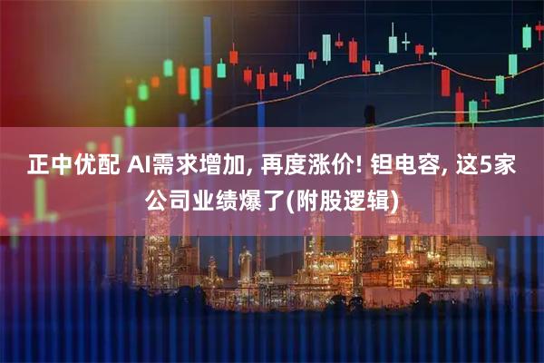 正中优配 AI需求增加, 再度涨价! 钽电容, 这5家公司业绩爆了(附股逻辑)