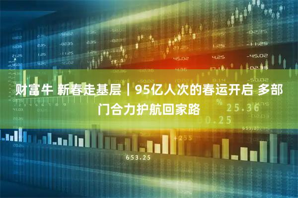 财富牛 新春走基层｜95亿人次的春运开启 多部门合力护航回家路