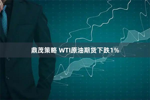 鼎茂策略 WTI原油期货下跌1%